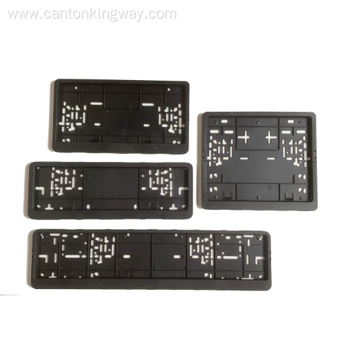 Durable PP plastic license plate frame